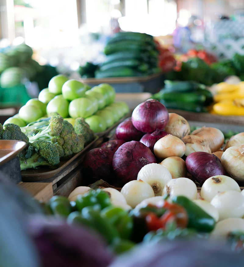 Farmers market and healthy eating Costa Rica