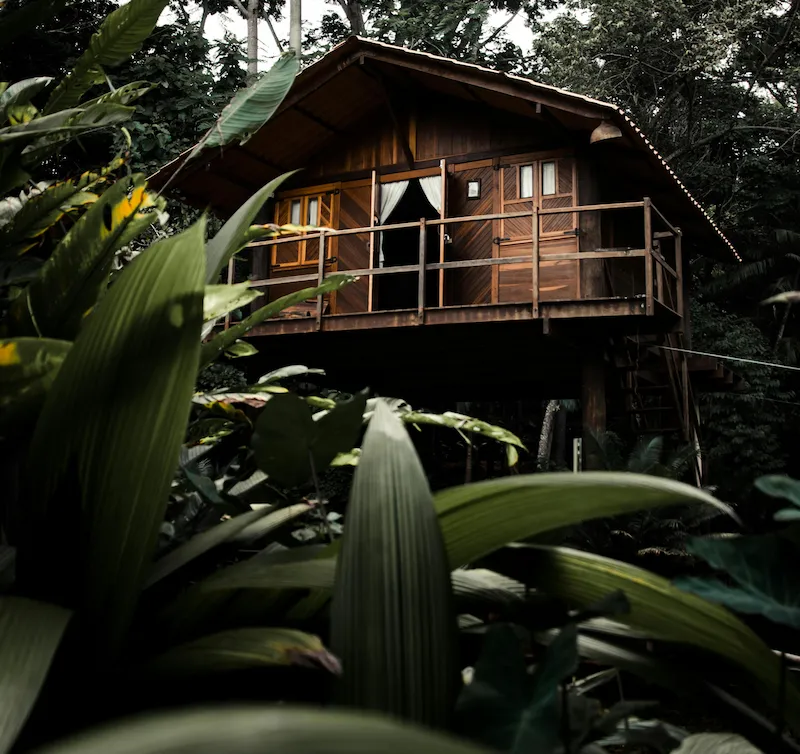 Farms and cabins in Costa Rica