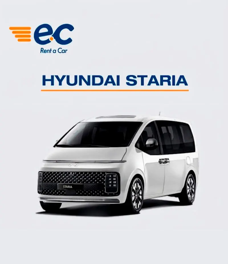 Hyundai Staria 11-passenger minivan rental Costa Rica — EC Rent a Car