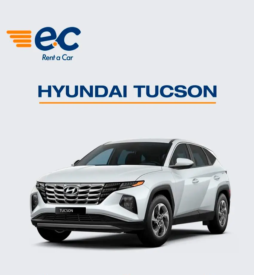 Hyundai Tucson compact SUV rental Costa Rica — EC Rent a Car