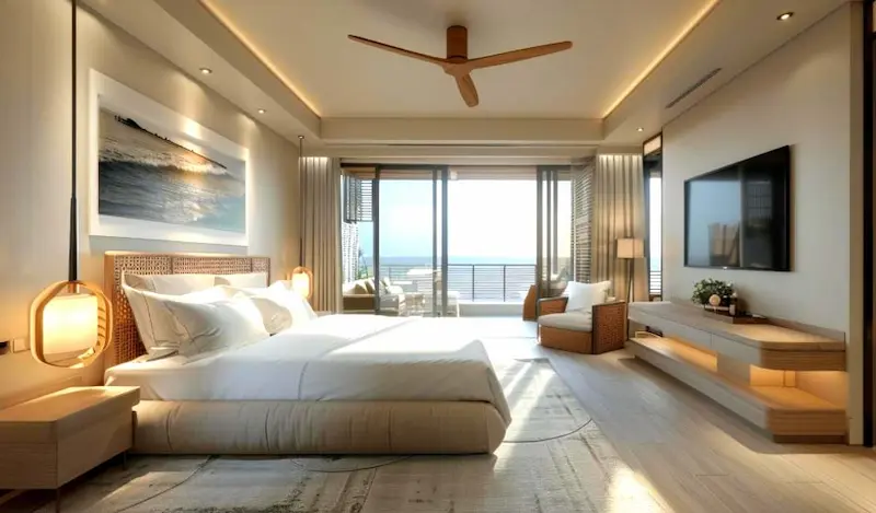Habitación con Vista al Mar