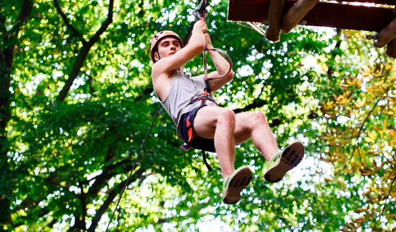 Canopy y Tirolesa